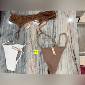 NWT SKIMS 3 piece 3X Panties Bundle. See photos for details. LOT 52